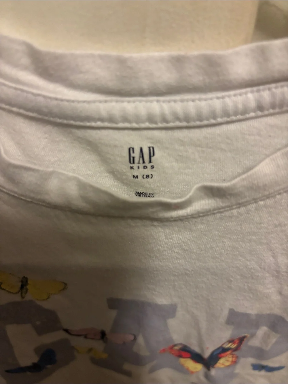 GAP Girls' Blue Sparkle Leggings with matching GAP t-shirt.